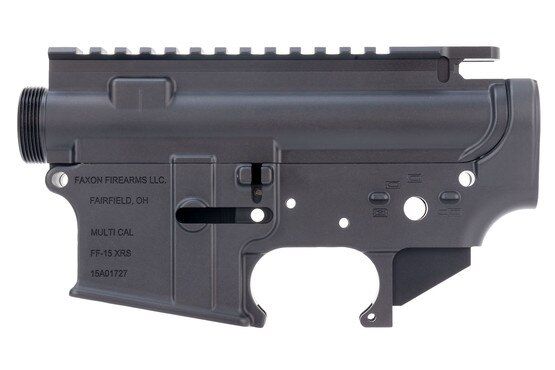 Faxon AR-15 upper and lower receiver set stripped